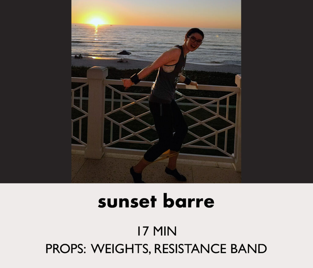 sunset Barre